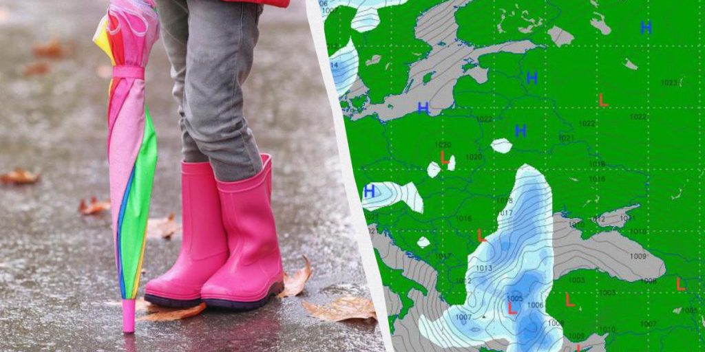 Циклон принесет в Украину дожди: синоптик сообщила, где завтра будет мокро