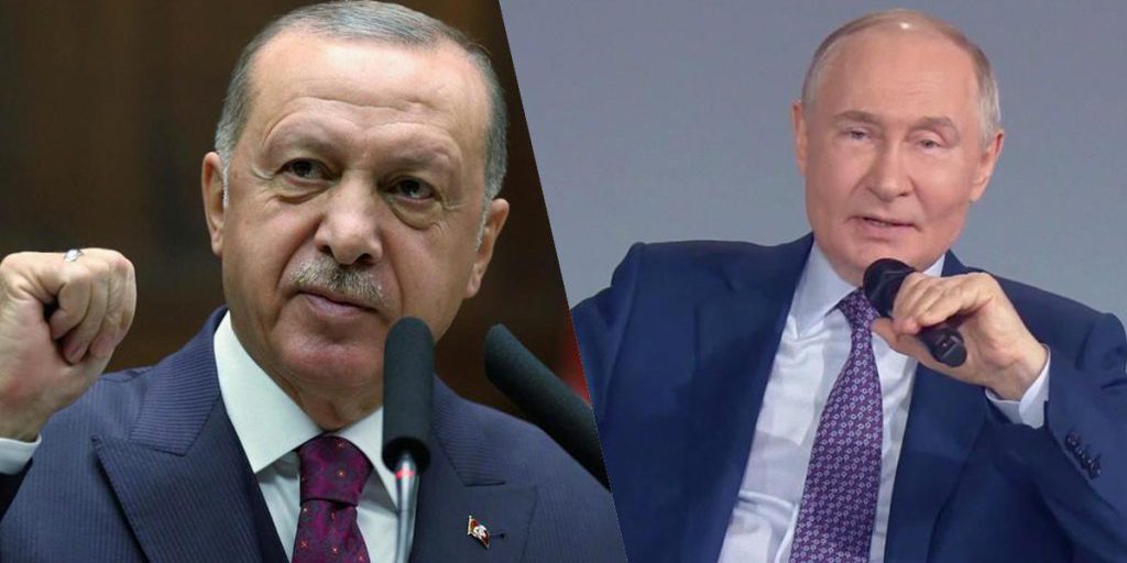 Эрдоган во время разговора с Путиным призвал "активизировать дипломатию" для мира в Украине