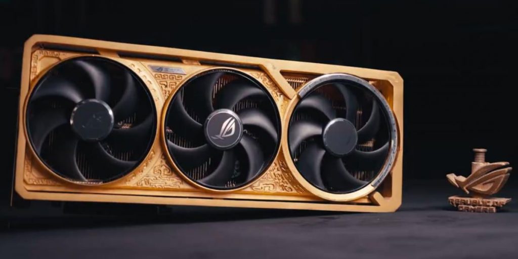 ASUS показала, как делалась самая дорогая в мире видеокарта из чистого золота