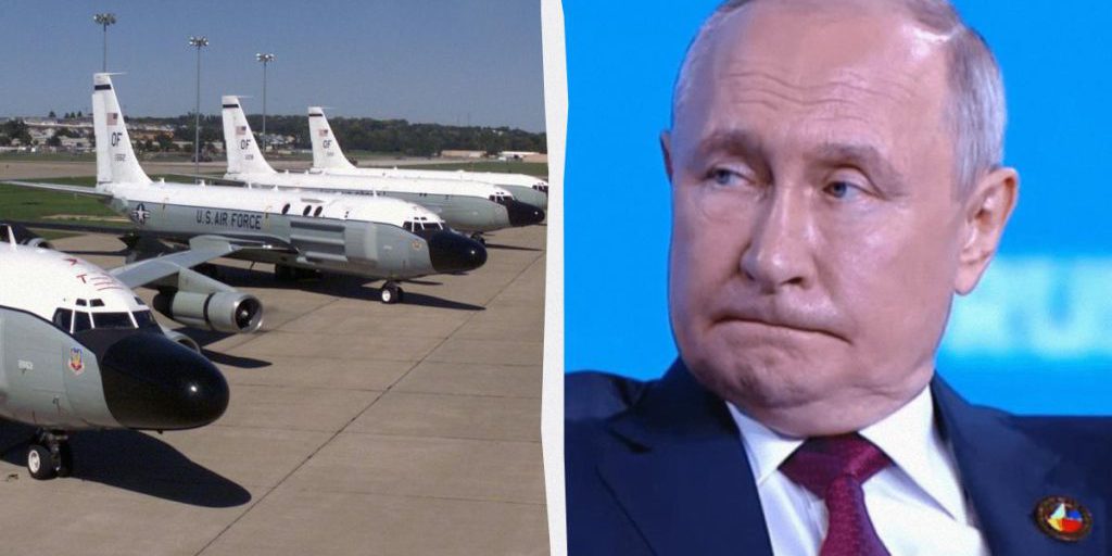 Сверхсекретный самолет-разведчик США заметили в воздухе вблизи России, - Daily Mail