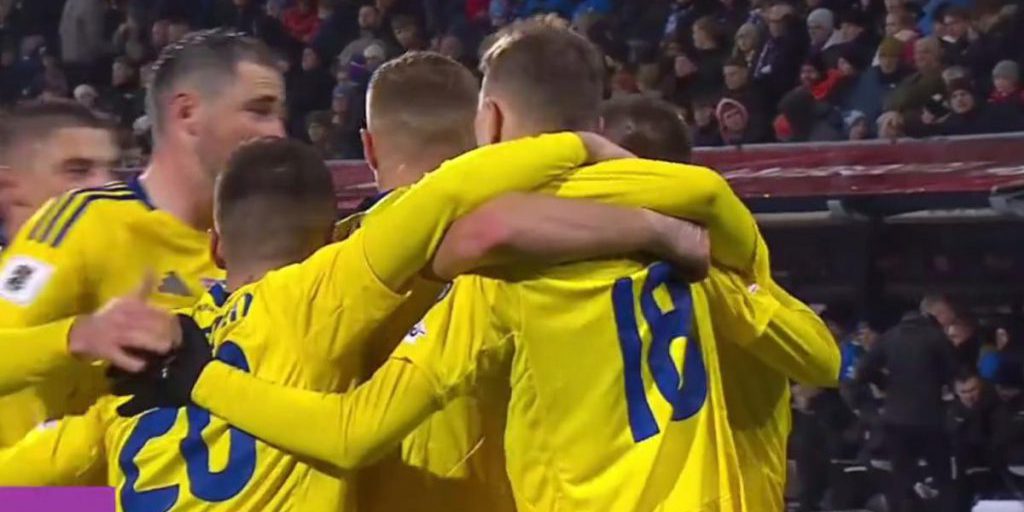 Сборная Украины вырвала победу в сумасшедшем матче отбора на Чемпионат мира