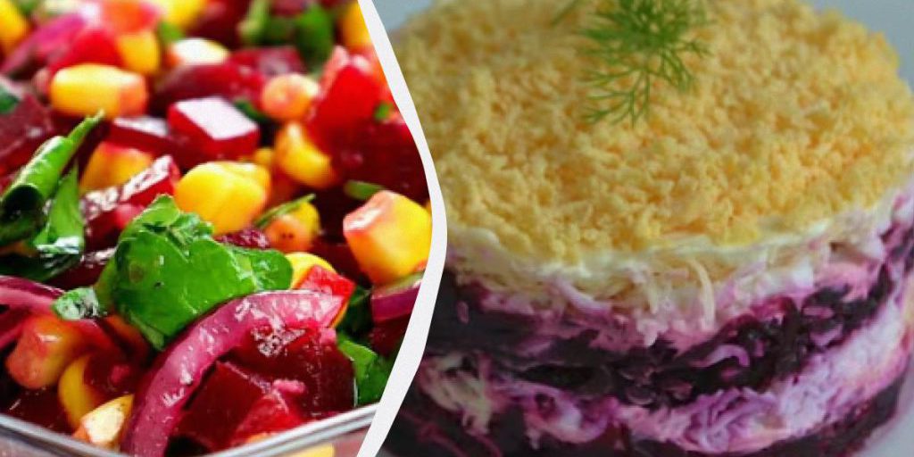 Вкуснее, чем "Шуба" и "Винегрет": шикарные салаты из свеклы на каждый день и на праздник