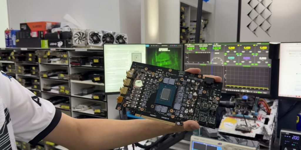 Un Blogger Riporta in Vita una Scheda Grafica NVIDIA RTX 5070 Ti Danneggiata da un Colpo di Fulmine con Componenti AMD