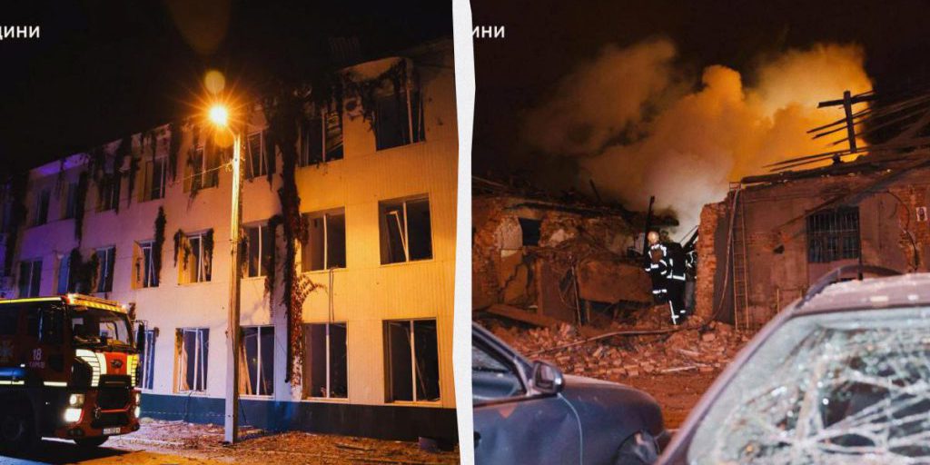 Российский удар по территории больницы в Харькове: в ГСЧС сообщили о пострадавших