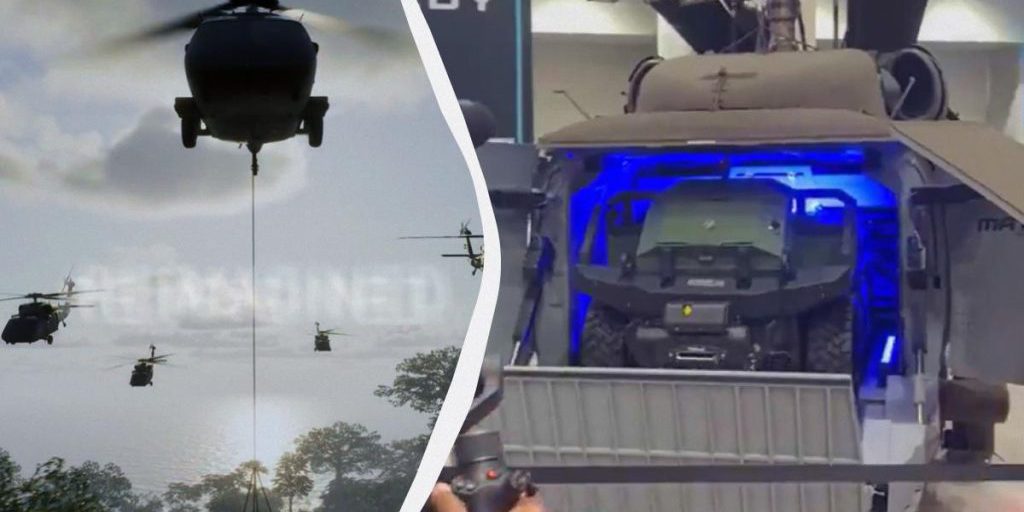 В США создали беспилотный вертолет, который может высаживать наземные комплексы