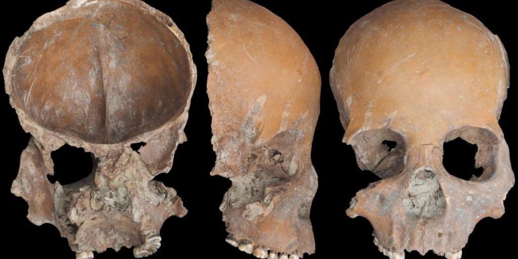 Древние китайцы изготавливали чашки и маски из костей своих предков