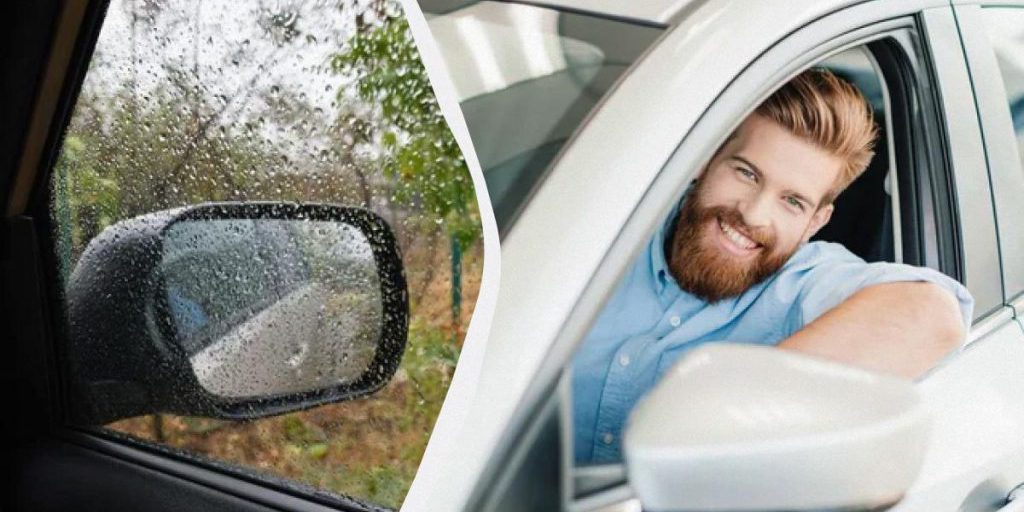 Боковые зеркала машины не будут намокать под дождем: вот чем их нужно смазать