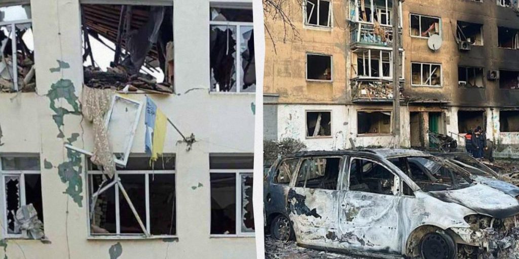 РФ била дронами и артиллерией по нескольким областям Украины: есть погибшие и десятки раненых