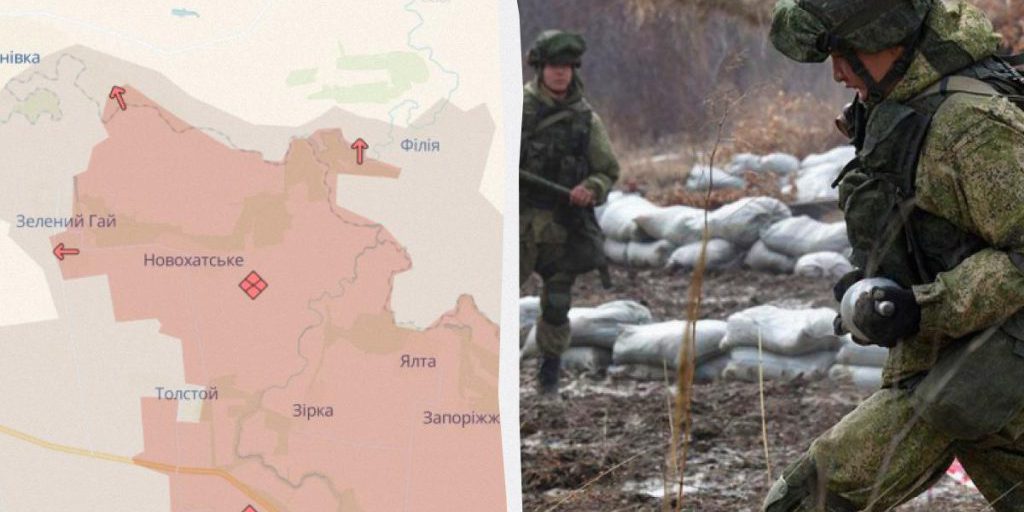 Армия РФ продвинулась на Запорожье и Днепропетровщине: DeepState назвал населенные пункты