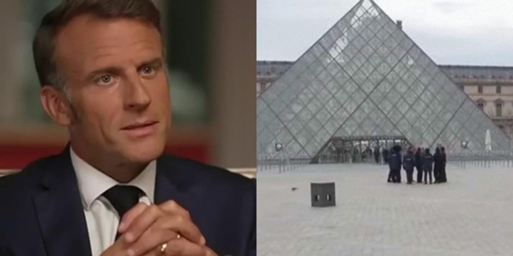 "Нападение на историческое наследие": Макрон прокомментировал ограбление Лувра