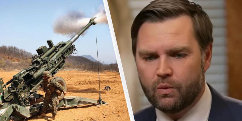 Кортеж Вэнса пострадал от взрыва снаряда на военной базе США, - NYT