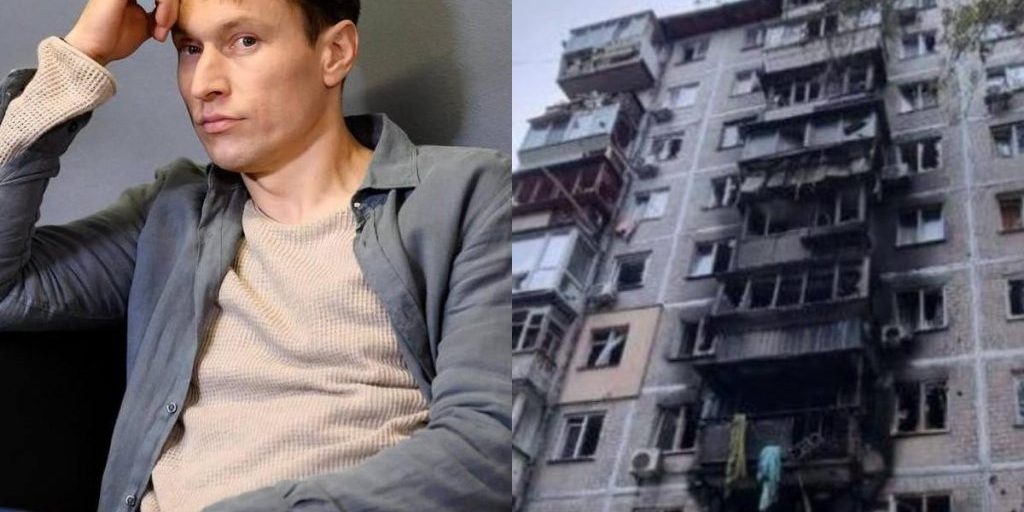 Коллега актера Октябрьского рассказала, где он живет после попадания в квартиру вражеского дрона