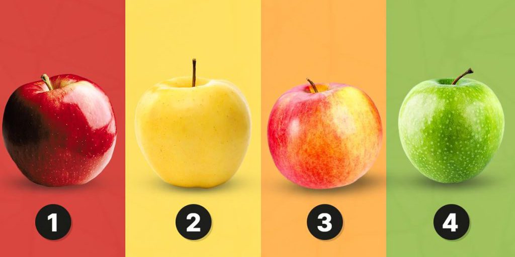 Какое яблоко вы бы купили и съели: удивительно точный тест на уровень интеллекта