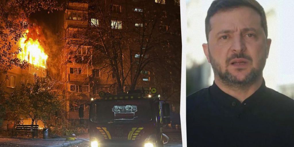 Attacco notturno della Russia in Ucraina: 6 morti e numerose distruzioni, Zelensky rivela i dettagli dell'aggressione