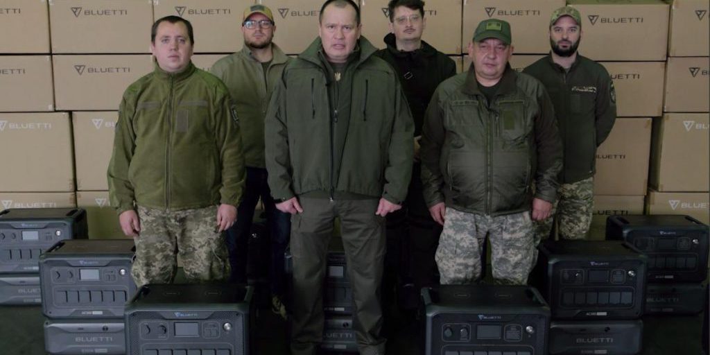 Батальон "Хорт" получил от "Украинской команды" большую партию зарядных станций, - Палатный