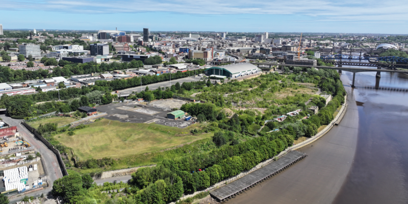 Homes England Avvia Ricerca Partner per Progetto Forth Yards a Newcastle