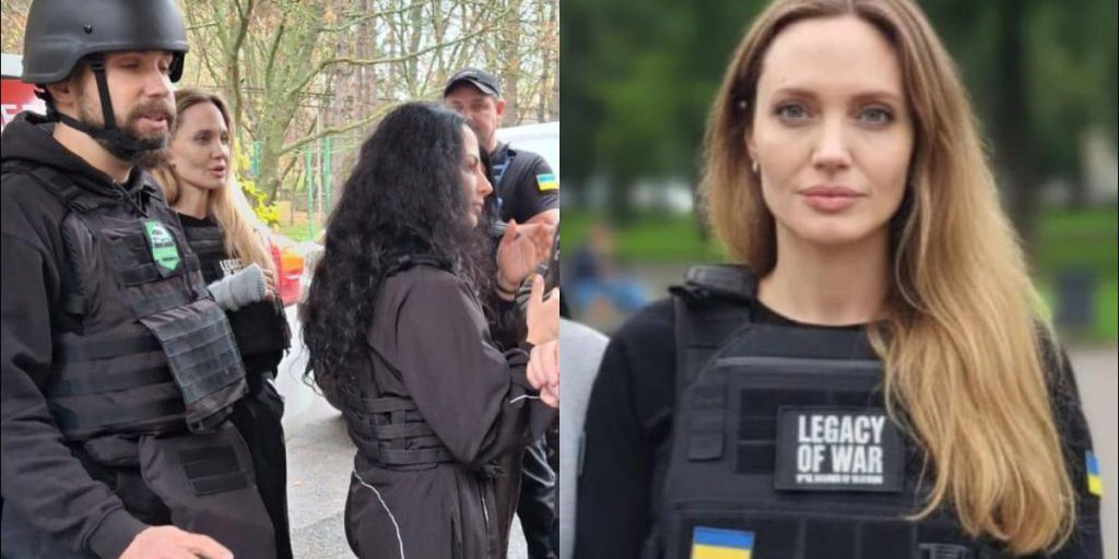 Angelina Jolie in Ucraina: una visita a sorpresa per sostenere la popolazione locale