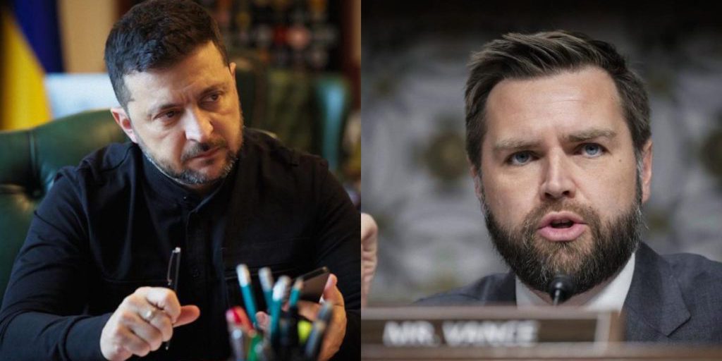 Zelensky discute con Jay D. Vance di un piano di pace proposto dagli Stati Uniti
