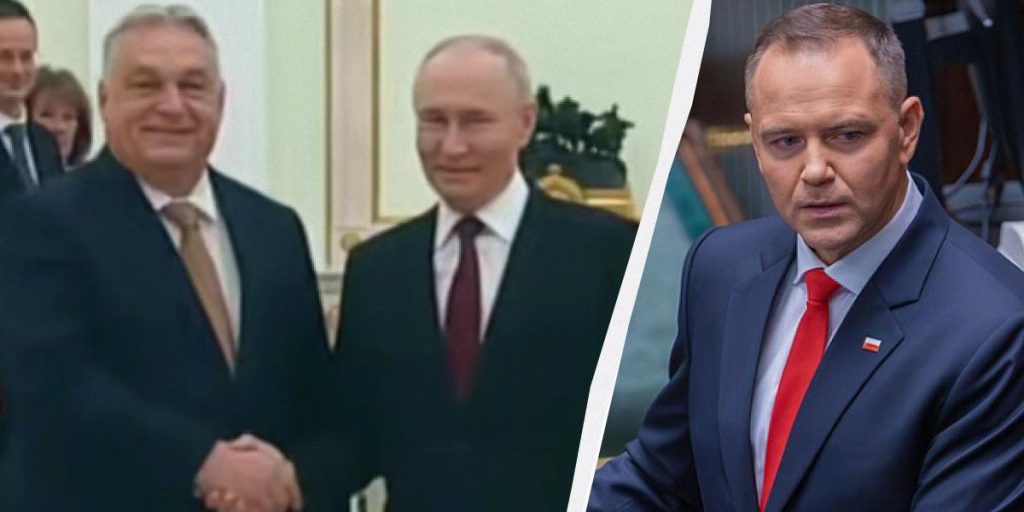 Presidente polacco Navrotsky rinuncia a incontrare Orbán dopo visita a Putin