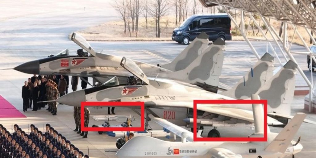 Corea del Nord mostra replica del missile IRIS‑T, ma resta incerta la sua funzionalità