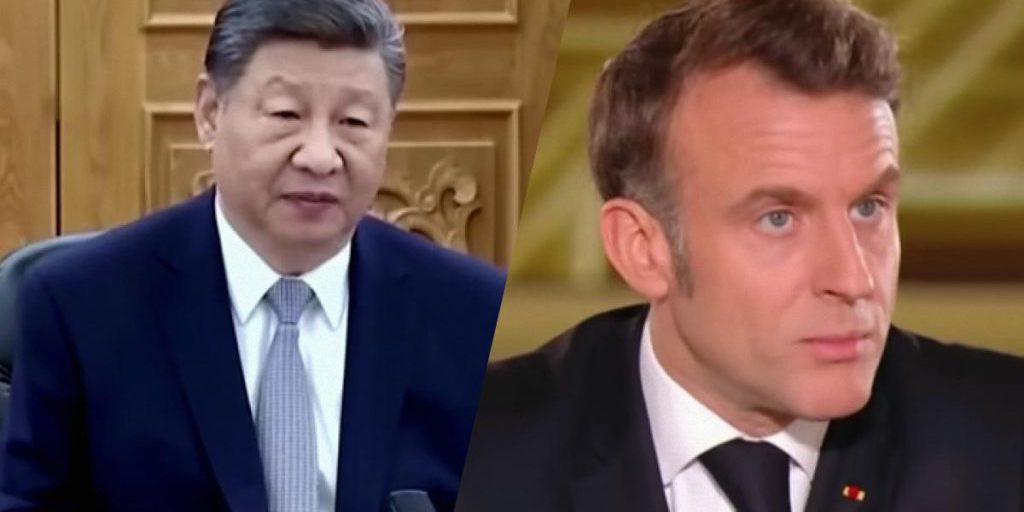 Macron chiede a Xi di pressare la Russia per fermare la guerra in Ucraina