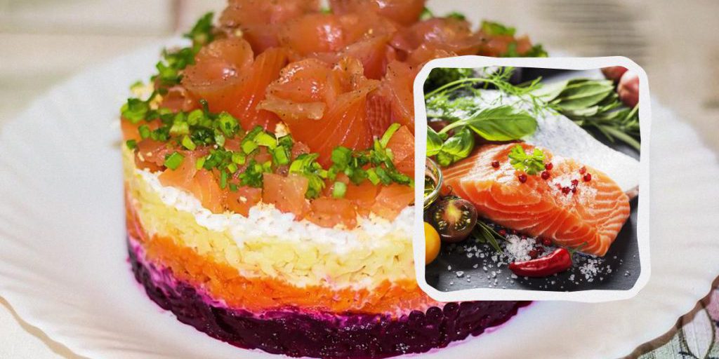 Shuba al salmone: un salato di carne 10 volte più gustoso del classico