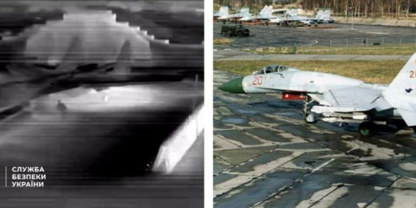 Ucraina afferma di aver abbattuto due aerei Su‑27 russi nella Crimea occupata