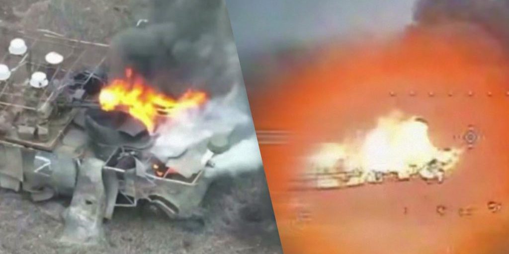 Droni ucraini bloccano attacco russo a Donetsk