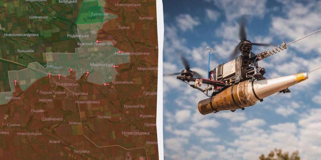 Paracadutisti a Pokrovsk: 20 minuti di droni FPV mostrano combattimenti rari