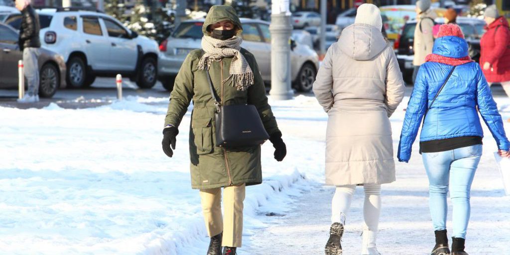 Kiev si prepara al Capodanno con temperature che possono scendere a -11 °C