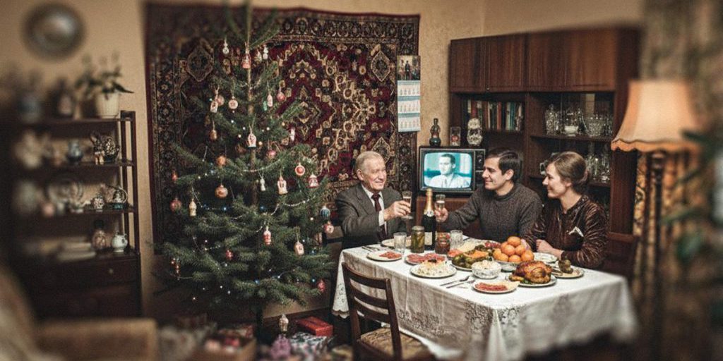 I piatti indispensabili per il Capodanno nelle famiglie sovietiche