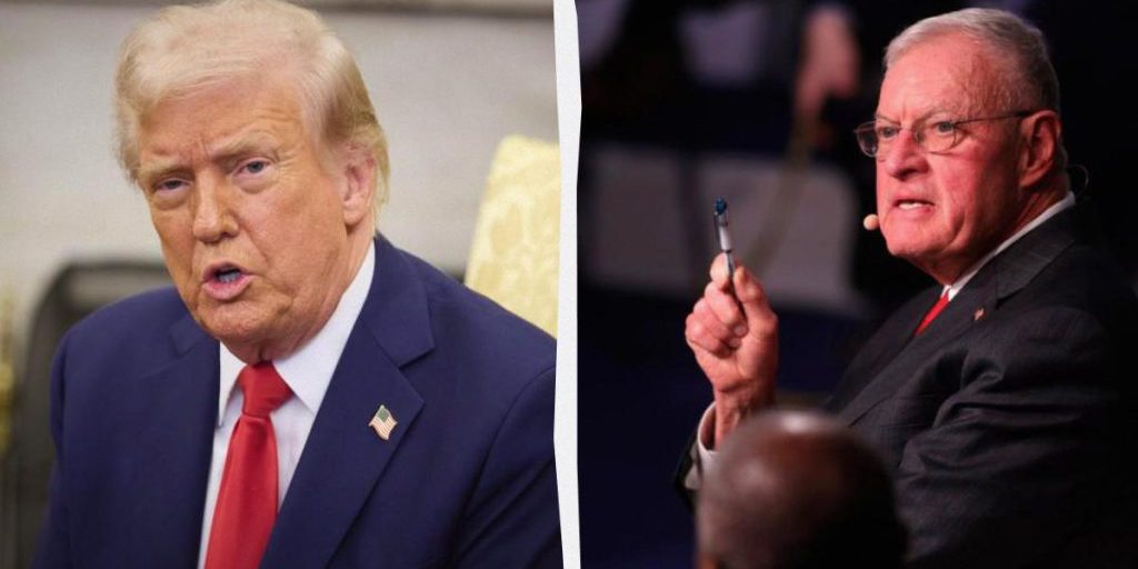 Trump chiama il ministro della Difesa Lloyd Kellogg “idiota” durante discussione sul conflitto ucraino