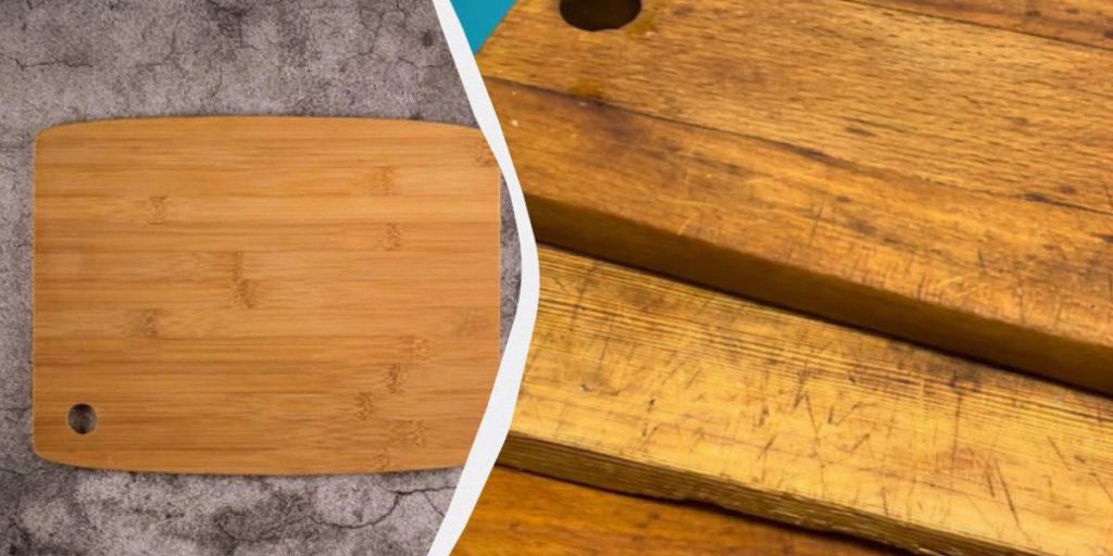 Le graffi sulla tavola da taglio di legno favoriscono la crescita di batteri