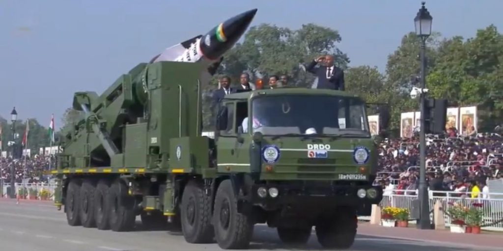India presenta il nuovo missile ipersonico LRAshM, basato sulla tecnologia Sagarika