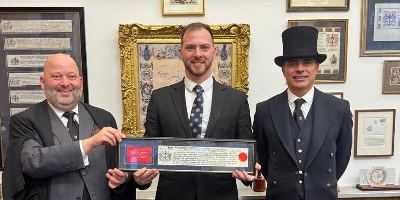 Alessandro Castellan premiato con il Freedom of the City di Londra