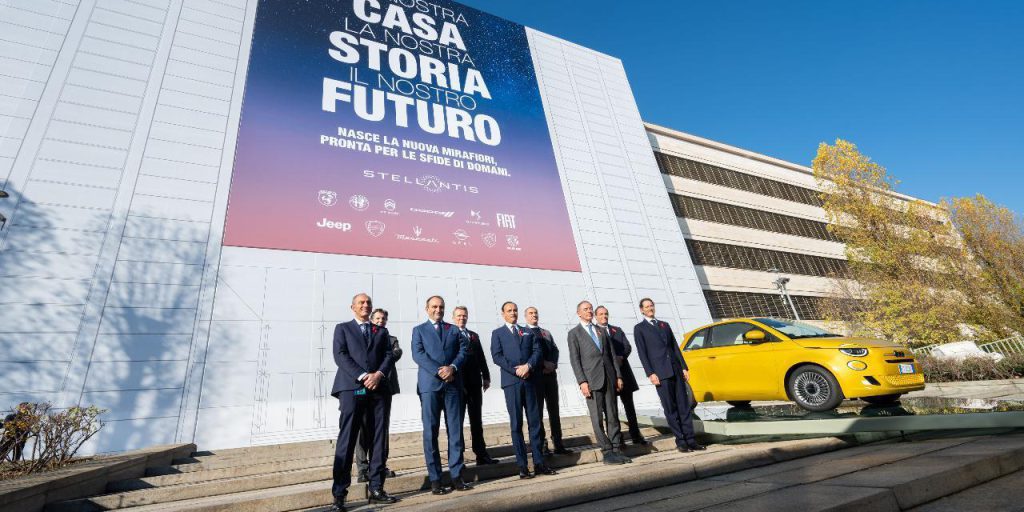Stellantis annuncia ristrutturazione della Palazzina Uffici di Mirafiori per ospitare le sedi centrali dal 2027