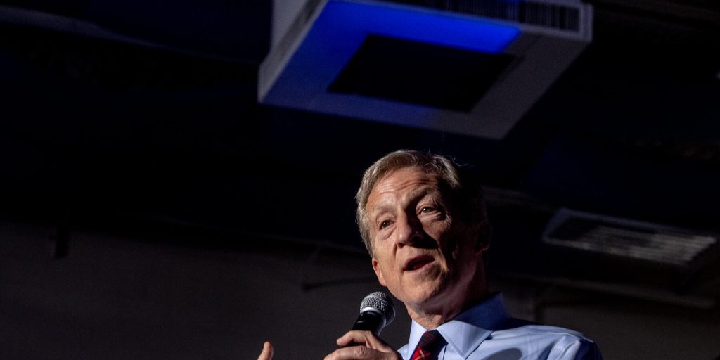 Tom Steyer si presenta come candidato al governatore della California per le elezioni del 2026