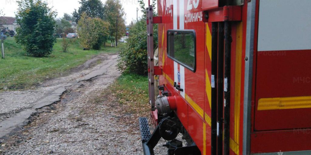 Человек пострадал после аварии в Сухиничах