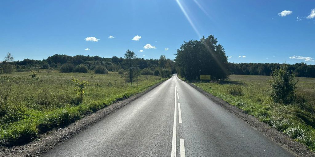 Completati i lavori di riparazione stradale nella regione di Kaliningrad nell'ambito del progetto "Infrastrutture per la vita"