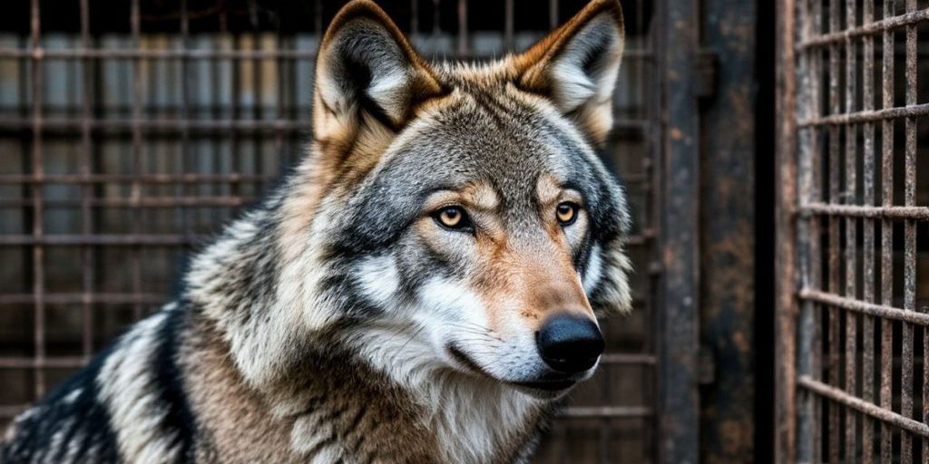 Aggressione di un lupo domestico a studente russo solleva preoccupazioni sulla sicurezza e il benessere degli animali esotici