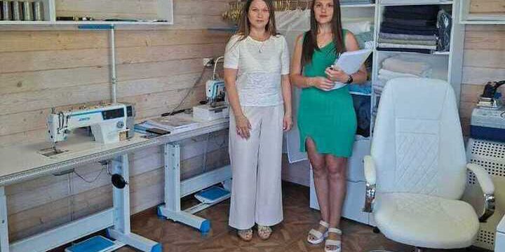 Соцконтракт помог жительнице Новоалександровска открыть швейную мастерскую