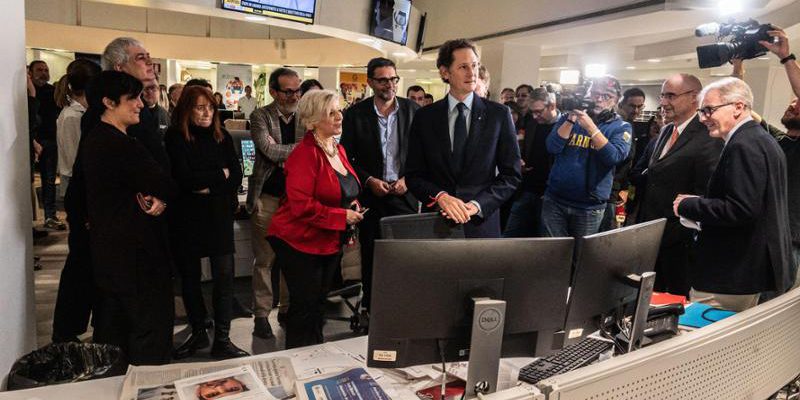 John Elkann, editore di La Stampa, sostiene l’indipendenza editoriale a Torino