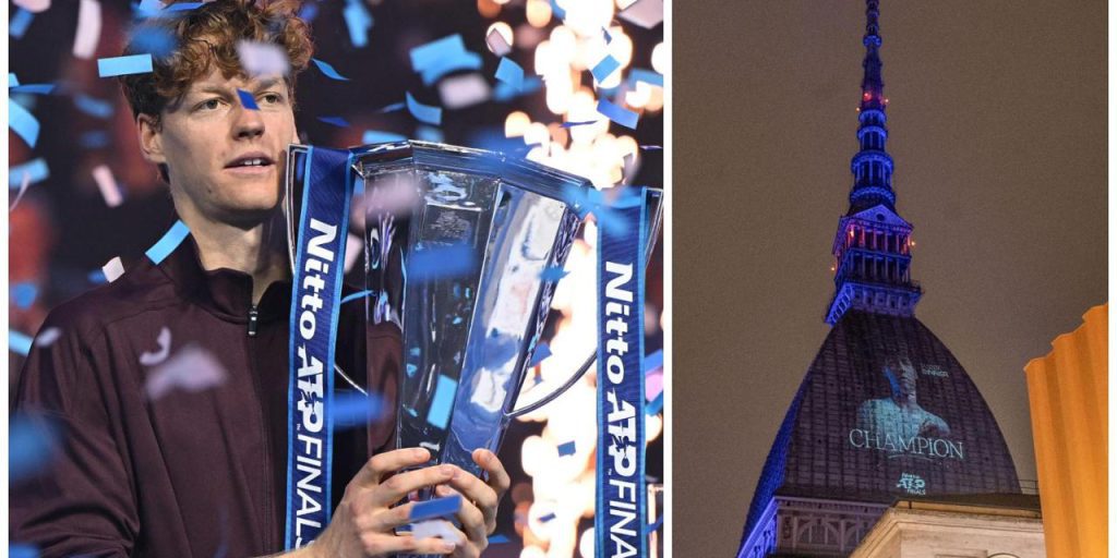 Sinner vince a Torino: fan in festa all'Ogr e omaggio dalla Mole