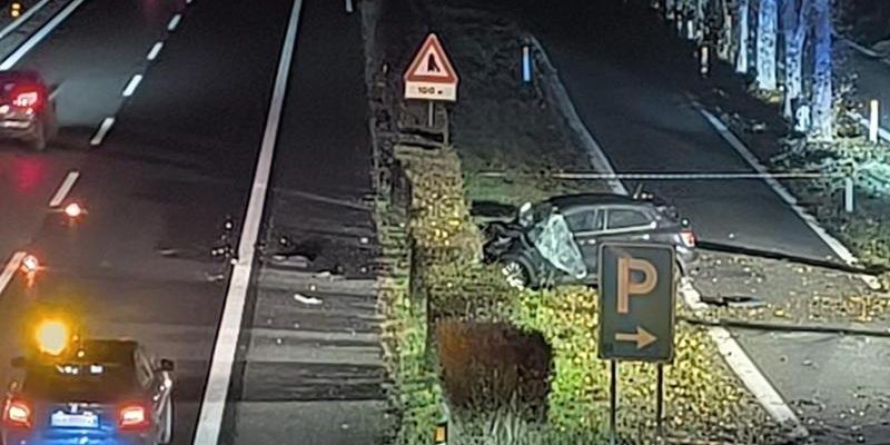 Neonata investita sull'A5 a Volpiano dopo essere stata espulsa dall'auto