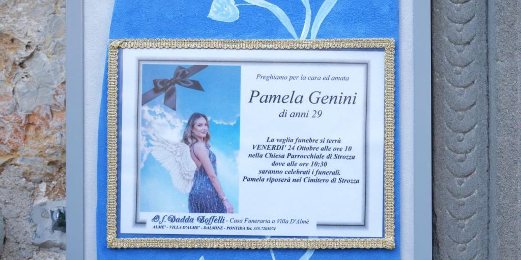 Pamela Genini, a Strozza i funerali della 29enne uccisa dal compagno Gianluca Soncin. Un’amica: “Codice rosso non è scattato, servono più tutele”