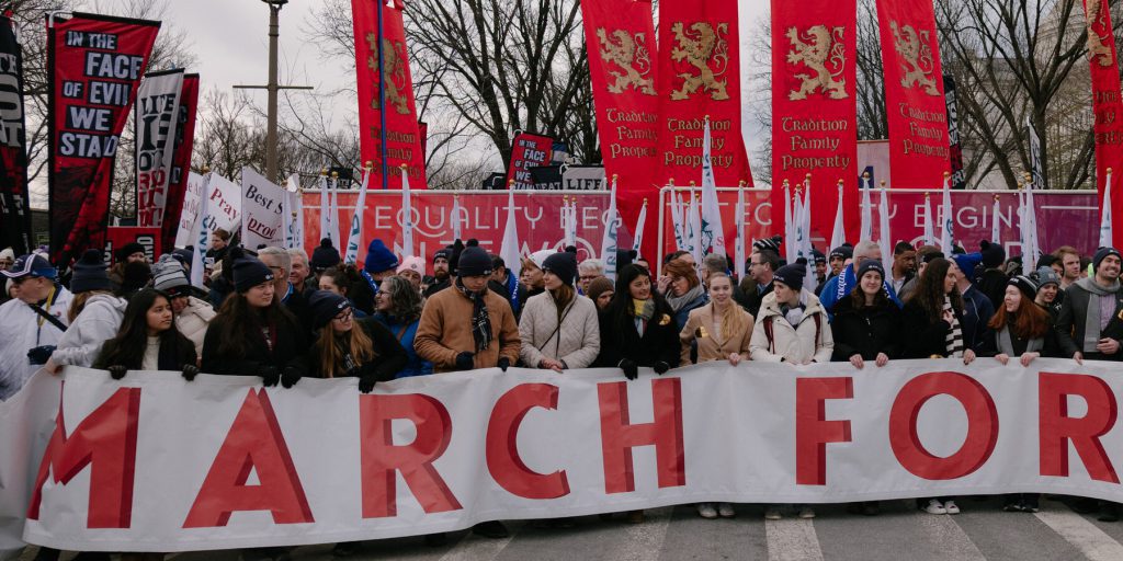 Al March for Life, alcuni oppositori dell'aborto chiedono più azioni da Trump