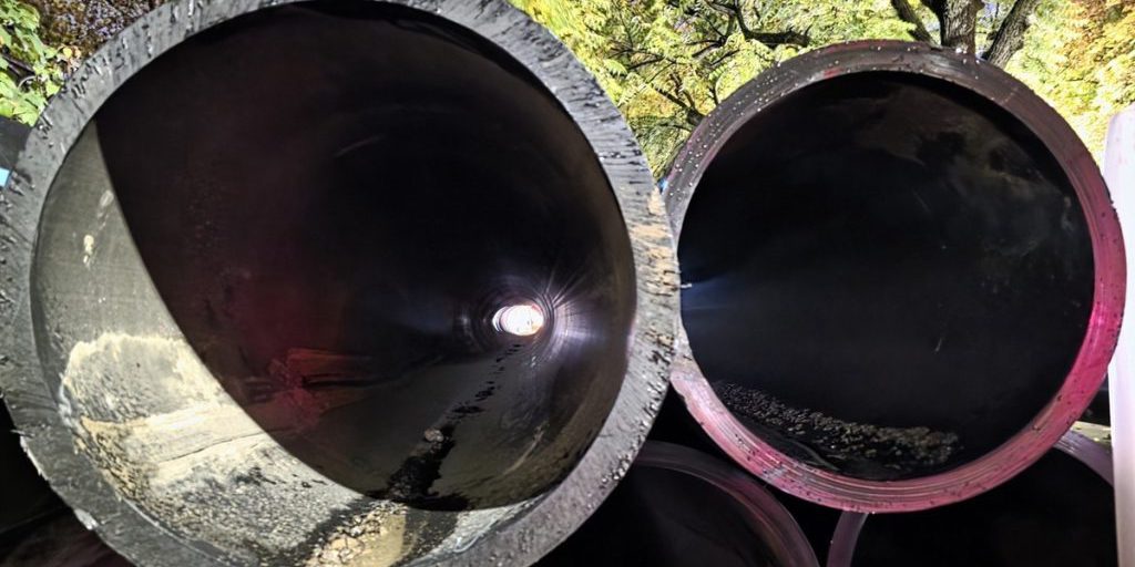 В Сочи ремонтируют водовод по улице Славы