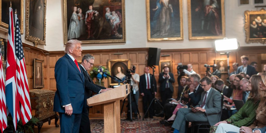 L'impatto di un anno di Trump sulla Gran Bretagna