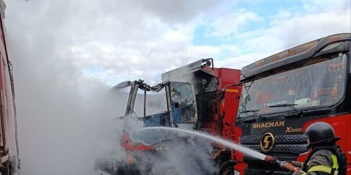 Вражеский дрон сдетонировал на стоянке в российском регионе