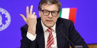 Conti, Giorgetti: mia priorità mettere Paese in sicurezza